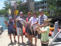 Noosa fishing 17th December 2007 catch