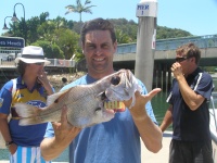 Noosa fishing Steve's Pearly