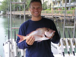 Noosa fishing Charter snapper