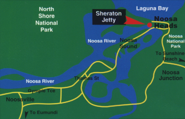 Map of Noosa